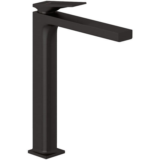 Baterie lavoar Kludi Decus fara ventil, H29 cm, antracit periat (gunmetal PVD)