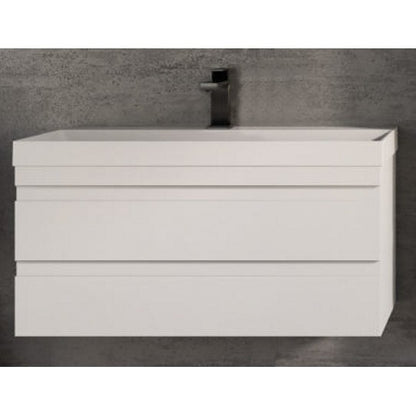 Set mobilier baie (masca cu 2 sertare si lavoar) Kolpa San Naomi 80x45xH44 cm, alb