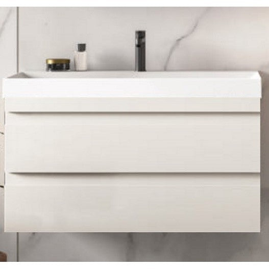 Set mobilier baie (masca cu 2 sertare si lavoar) Kolpa San Naomi 70x45xH44 cm, alb