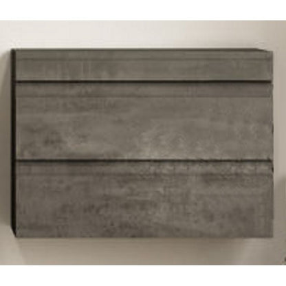 Dulap baie suspendat 59x33xH45 cm Kolpa San Naomi, gri (dark concrete)