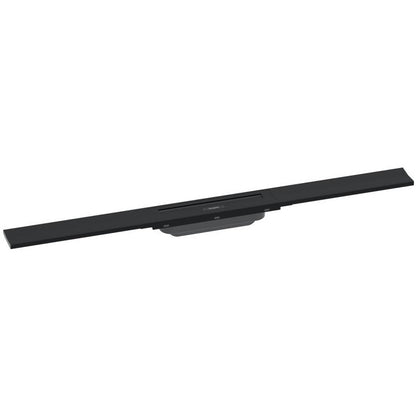 Grila ornament rigola dus Hansgrohe RainDrain Flex 80 cm, negru mat