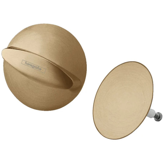 Hansgrohe Flexaplus Set final pentru sifon cada cu alimentare prin preaplin, bronz periat