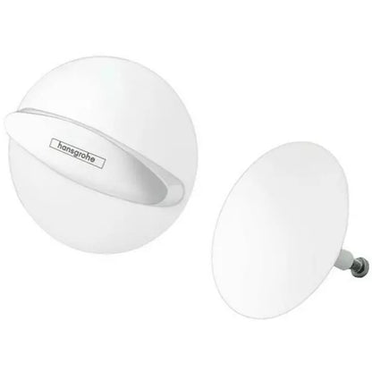 Hansgrohe Flexaplus Set final pentru sifon cada cu alimentare prin preaplin, alb mat