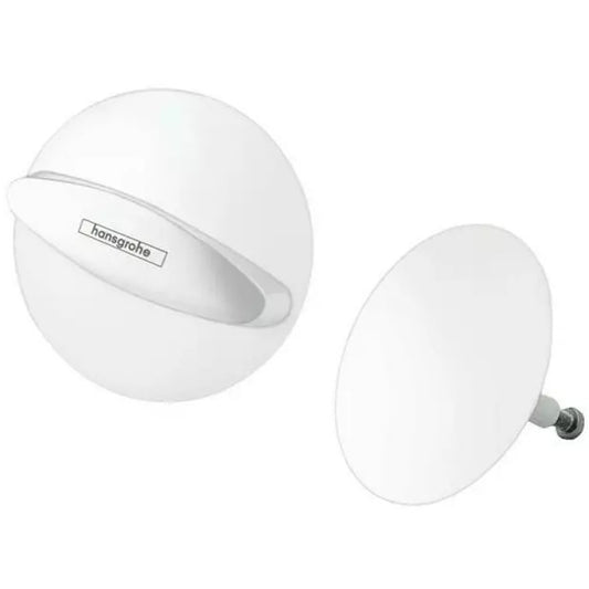 Hansgrohe Flexaplus Set final pentru sifon cada cu alimentare prin preaplin, alb mat