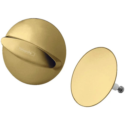 Hansgrohe Flexaplus Set final pentru sifon cada cu alimentare prin preaplin, auriu periat