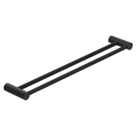 Kludi Vela R Suport prosop baie tip bara dubla 60 cm, negru mat