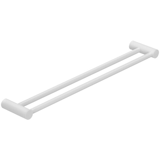 Kludi Vela R Suport prosop baie tip bara dubla 60 cm, alb mat