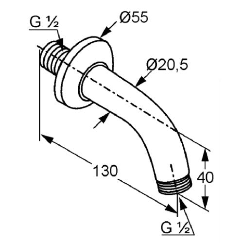 Brat dus fix Kludi 13 cm