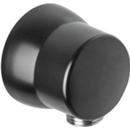 Kludi Cot de iesire dus cu protectie antireflux, negru