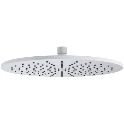 Palarie dus fix Kludi A-QA Ø30 cm, alb mat