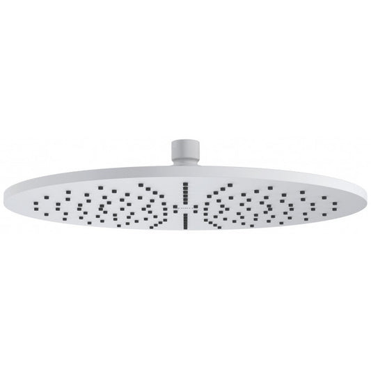 Palarie dus fix Kludi A-QA Ø30 cm, alb mat
