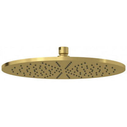 Palarie dus fix Kludi A-QA Ø30 cm, auriu periat (brushed gold)