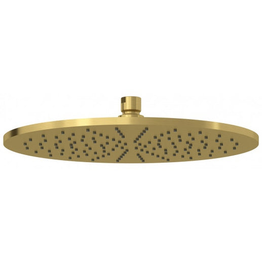 Palarie dus fix Kludi A-QA Ø30 cm, auriu periat (brushed gold)