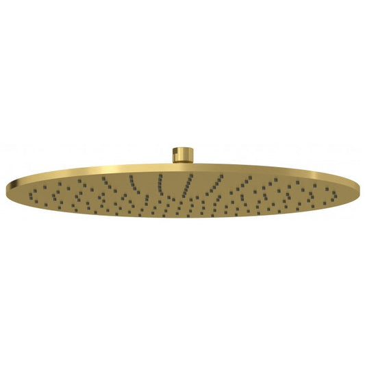 Palarie dus fix Kludi A-QA Ø40 cm, auriu periat (brushed gold)