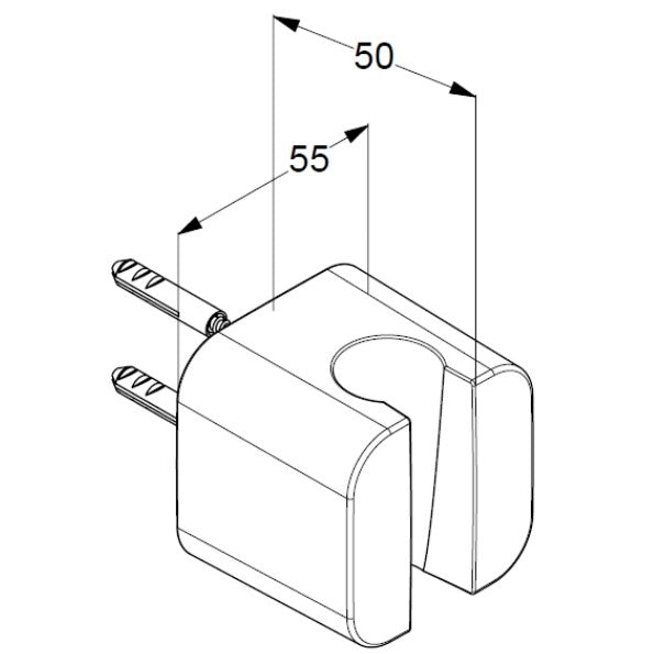 Kludi A-QA Suport fix para dus, alb