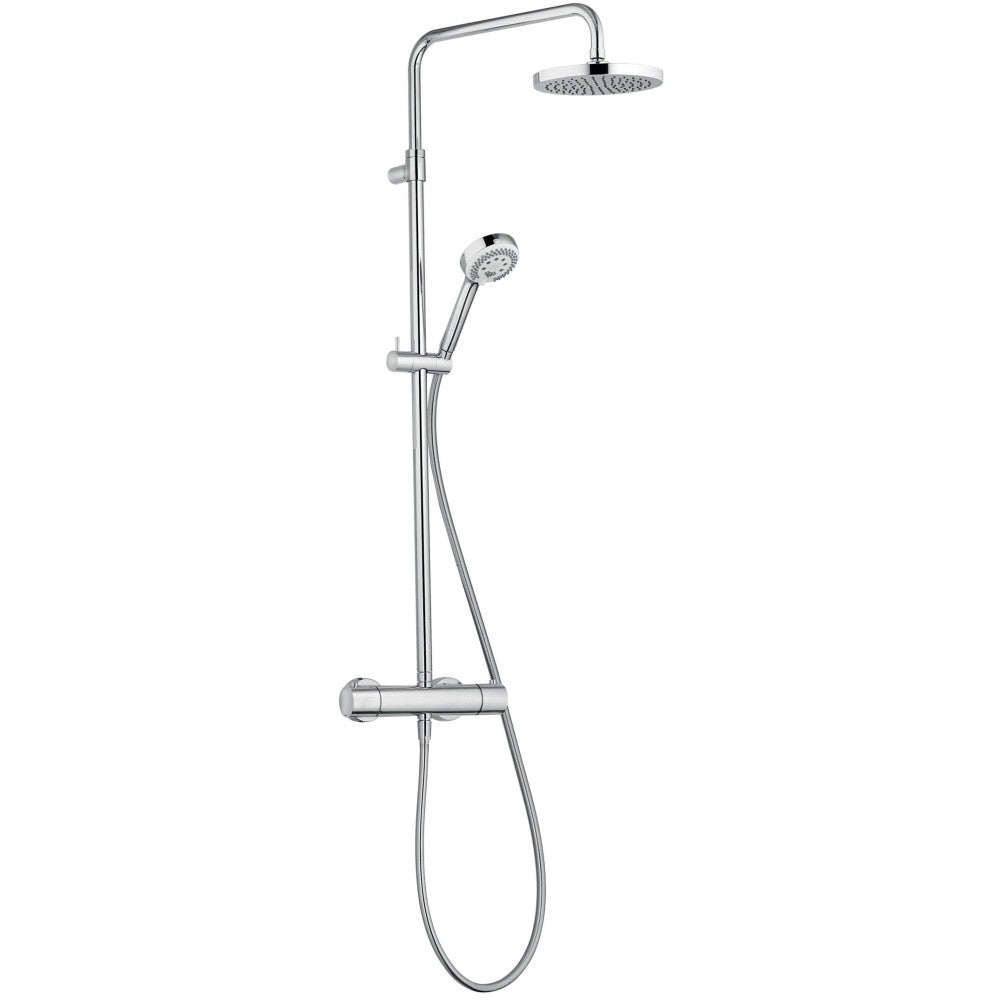 Coloana dus cu baterie si termostat Kludi 3S Logo