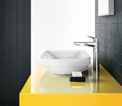 Baterie lavoar pe blat Hansgrohe Logis 190, cu ventil pop-up