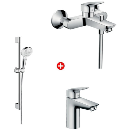 Hansgrohe Logis 100 Set Promo 3 in 1 pentru cada si dus