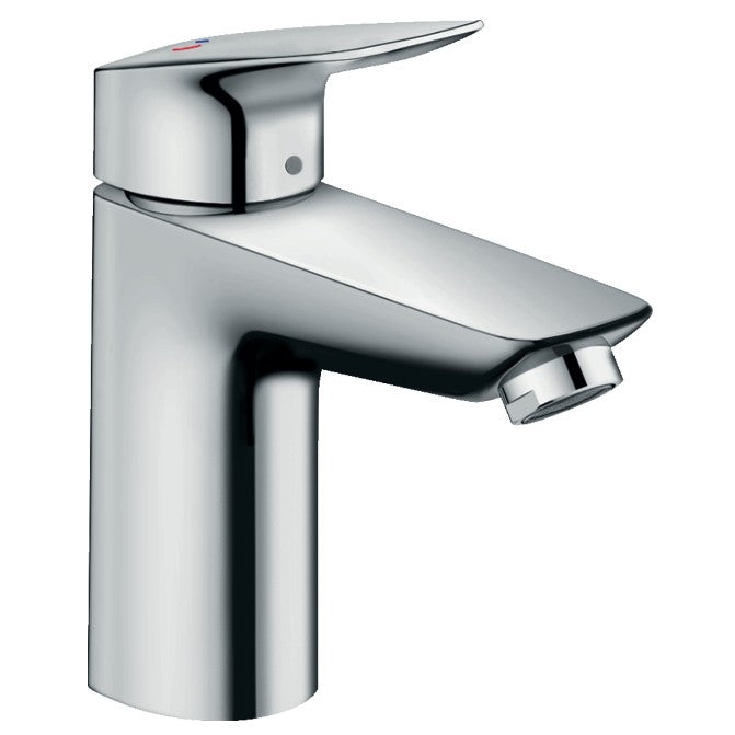 Baterie chiuveta baie Hansgrohe Logis 100 CoolStart, ventil pop-up