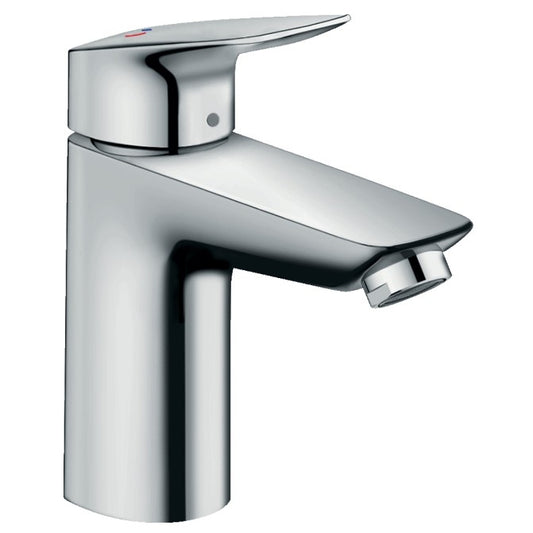 Baterie chiuveta baie Hansgrohe Logis 100 CoolStart, ventil pop-up