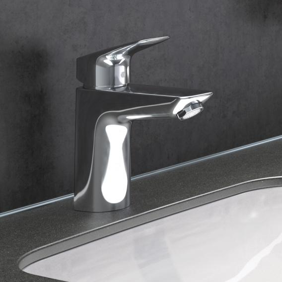 Baterie lavoar Hansgrohe Logis 100, cu ventil click-clack