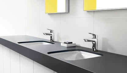 Baterie lavoar Hansgrohe Logis 100, cu ventil click-clack