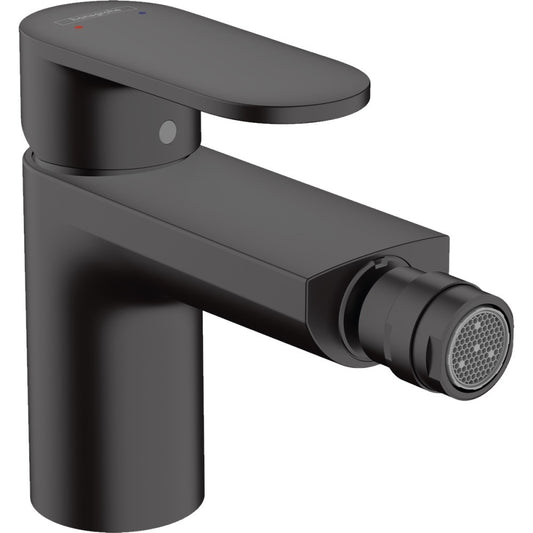 Hansgrohe Vernis Blend Baterie bideu monocomanda cu ventil pop-up, negru mat