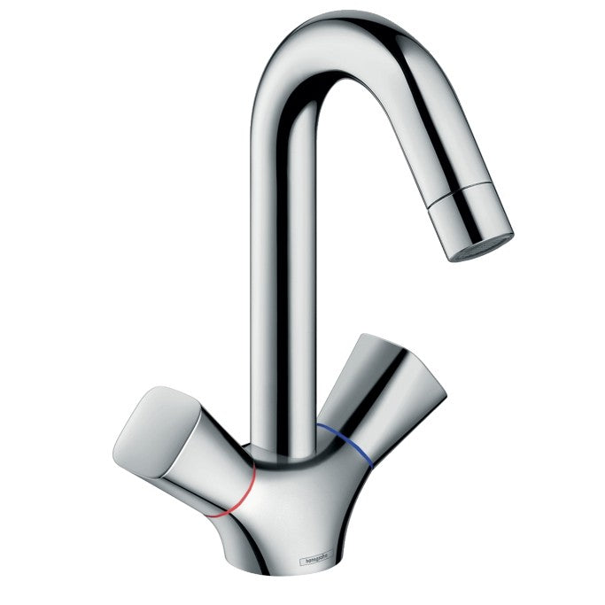 Baterie lavoar Hansgrohe Logis 150, dubla comanda, cu ventil pop-up
