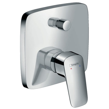 Hansgrohe Logis Baterie cada dus monocomanda incastrata, patrata