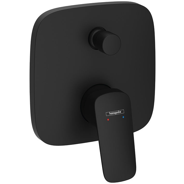 Hansgrohe Logis Baterie cada dus monocomanda incastrata, negru mat