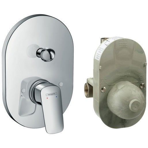 Hansgrohe Logis Baterie cada dus, incastrata, set complet