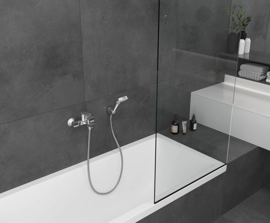 Hansgrohe Vernis Shape Baterie cada dus monocomanda, crom