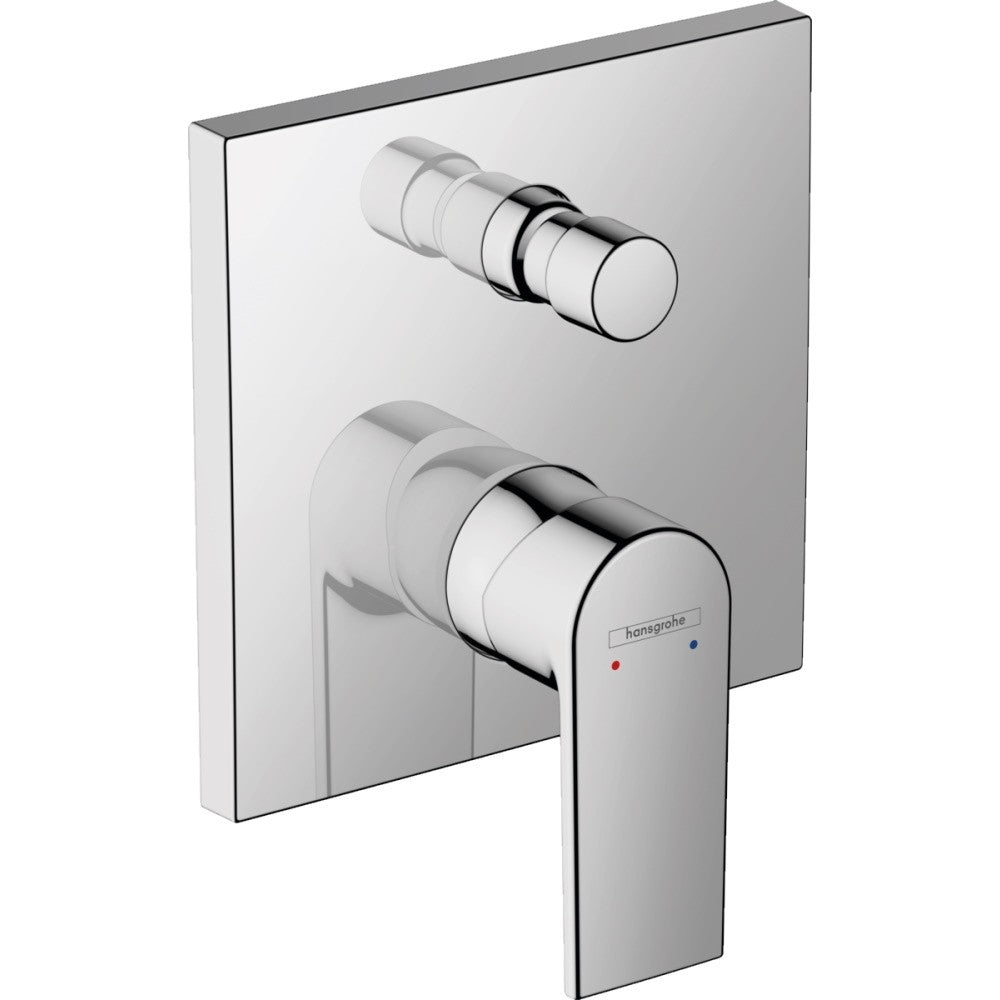 Hansgrohe Vernis Shape Baterie cada dus monocomanda incastrata, crom