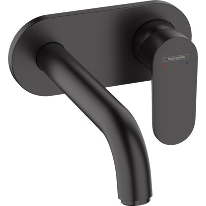 Baterie lavoar incastrata neagra mat Hansgrohe Vernis Blend