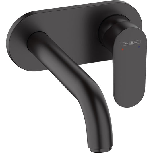 Baterie lavoar incastrata neagra mat Hansgrohe Vernis Blend