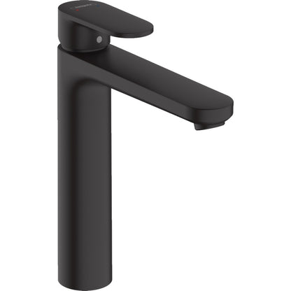 Baterie lavoar neagra mat Hansgrohe Vernis Blend 190, fara ventil