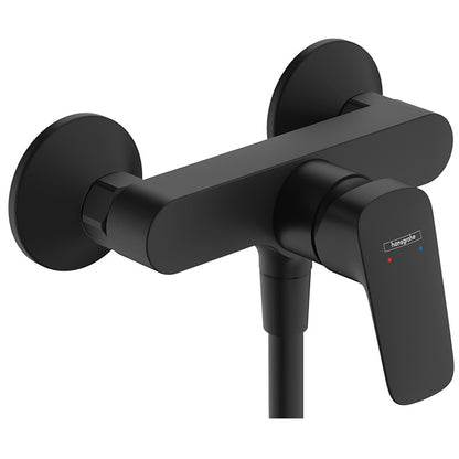 Hansgrohe Logis Baterie dus monocomanda, negru mat