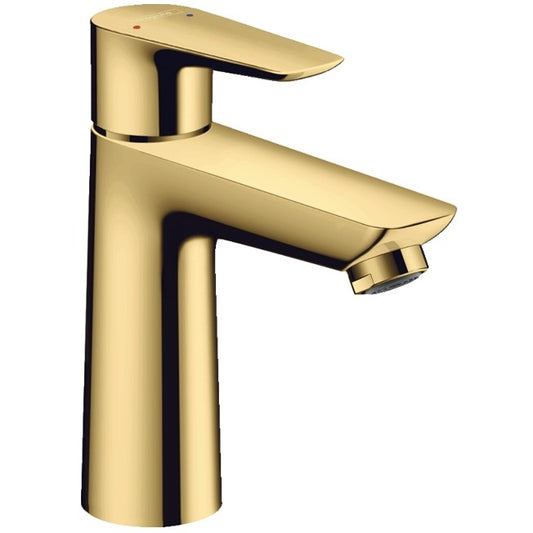 Baterie lavoar aurie Hansgrohe Talis E 110, cu ventil metalic pop-up