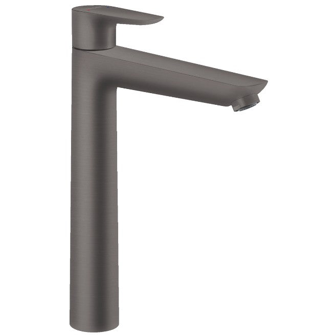 Baterie chiuveta baie pe blat antracit mat Hansgrohe Talis E 240, cu ventil metalic pop-up