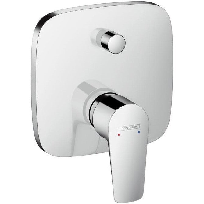 Hansgrohe Talis E Baterie cada dus incastrata, patrata