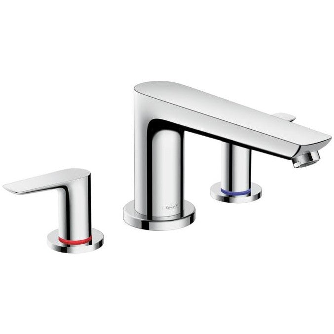 Hansgrohe Talis E Baterie cada cu 3 gauri, montaj pe cada