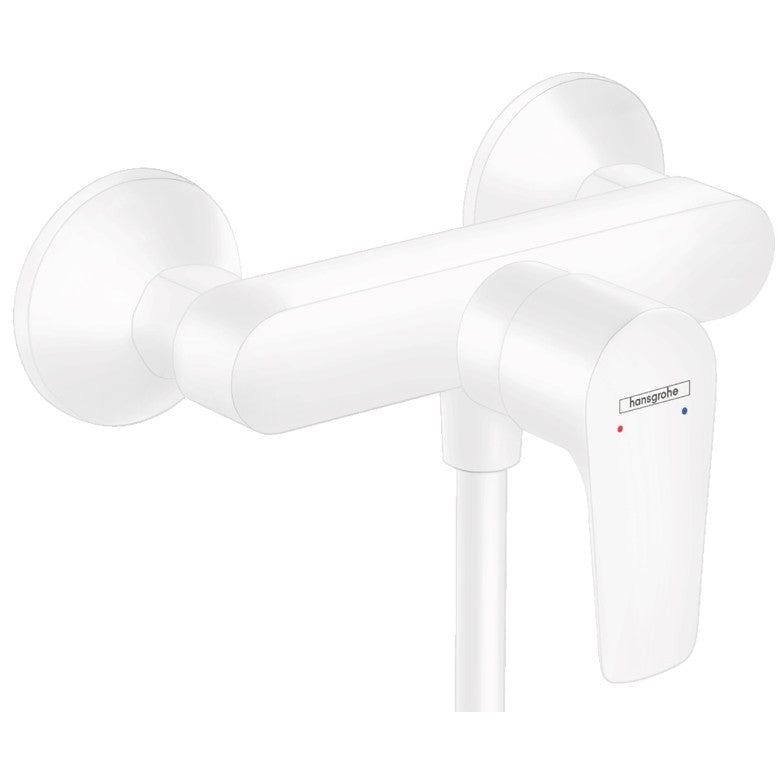 Hansgrohe Talis E Baterie dus monocomanda, alb mat