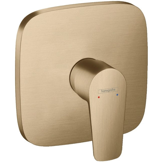 Hansgrohe Talis E Baterie dus monocomanda cu montaj incastrat, bronz satinat