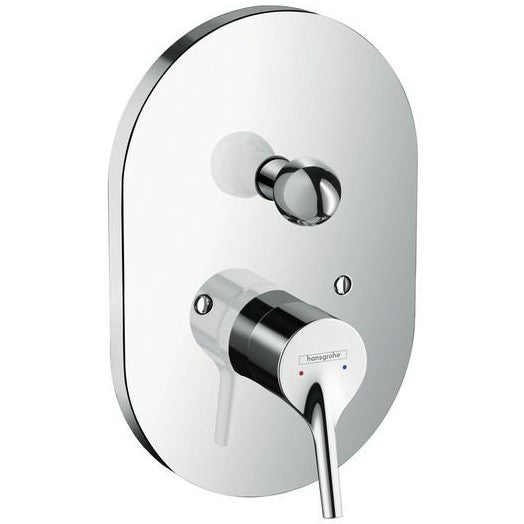 Hansgrohe Talis S Baterie cada dus incastrata, ovala