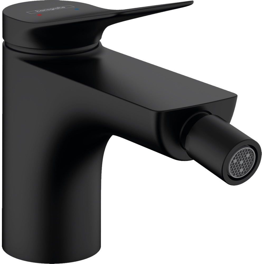 Hansgrohe Vivenis Baterie bideu monocomanda cu ventil pop-up, negru mat