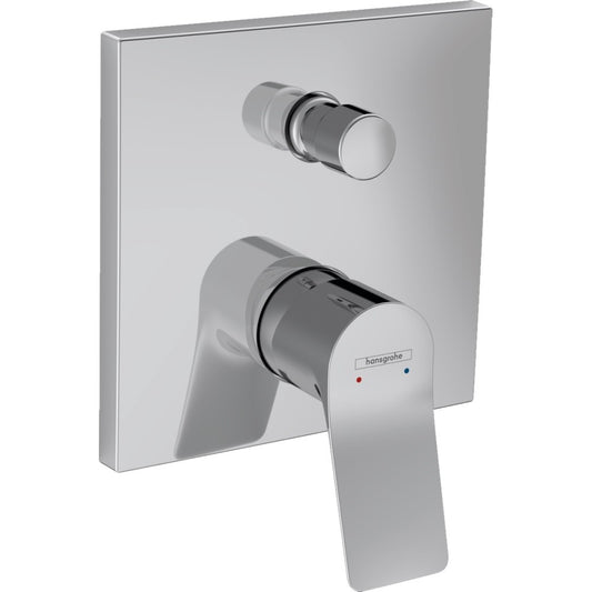 Hansgrohe Vivenis Baterie cada dus monocomanda incastrata, crom