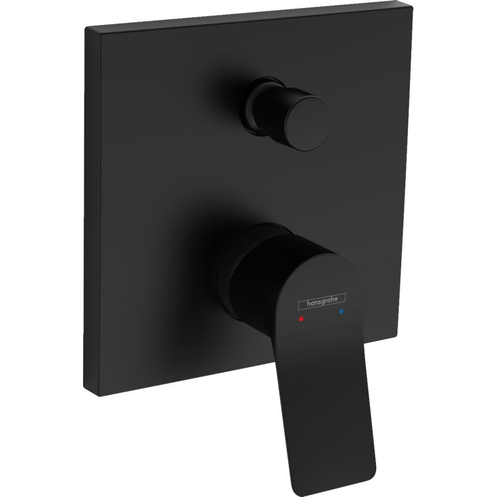 Hansgrohe Vivenis Baterie cada dus monocomanda incastrata, negru mat
