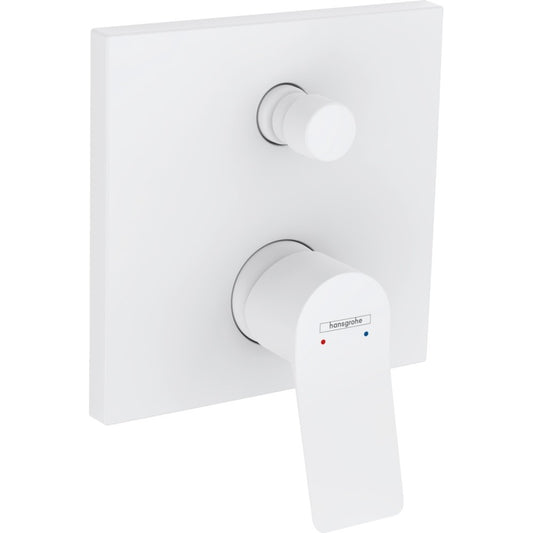 Hansgrohe Vivenis Baterie cada dus monocomanda incastrata, alb mat