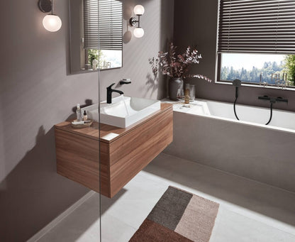 Hansgrohe Vivenis Baterie cada dus monocomanda, negru mat