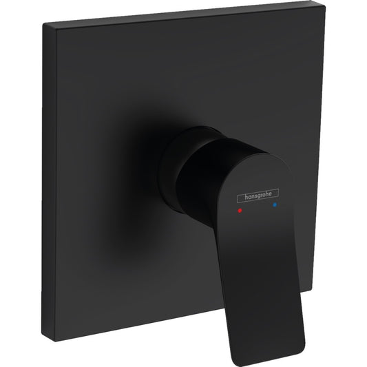 Hansgrohe Vivenis Baterie dus monocomanda cu montaj incastrat, negru mat